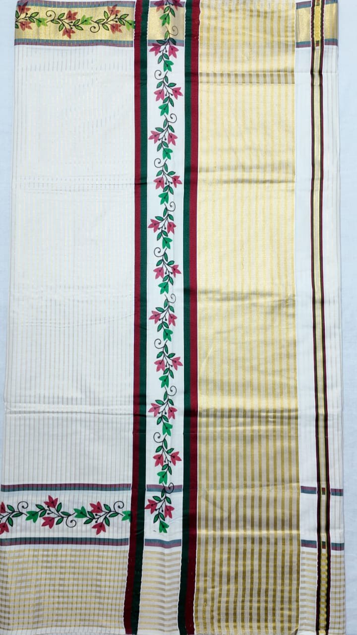 microchecked set saree microchecked set saree